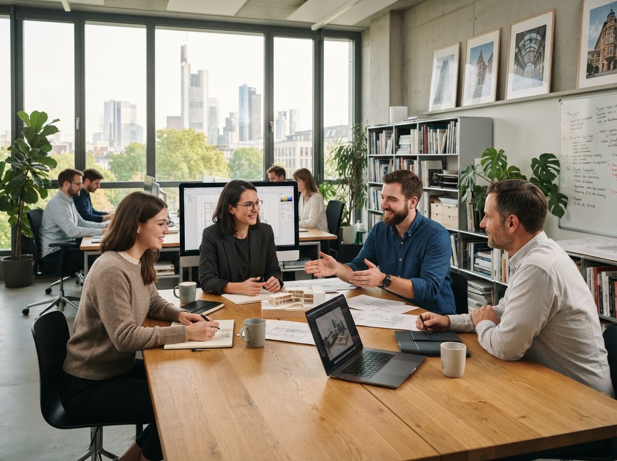 Vei Nob Team bei der Arbeit an Analysemodellen für Kapitalallokation